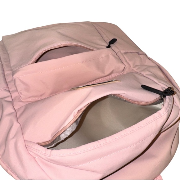 NWOT ‘Luo Fanni’ pink Korean style school backpack (16.5” x 9” x 5”) - Picture 4 of 8